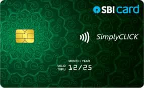 SBI SimplyClick Credit Card